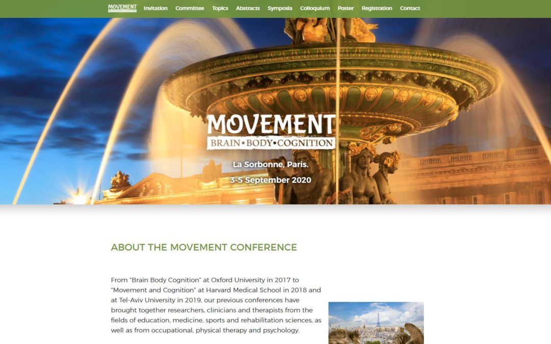 4. Conference “Movement, Body, Brain & Cognition” with Jörg Fuhrmann at the Sorbonne-University Paris