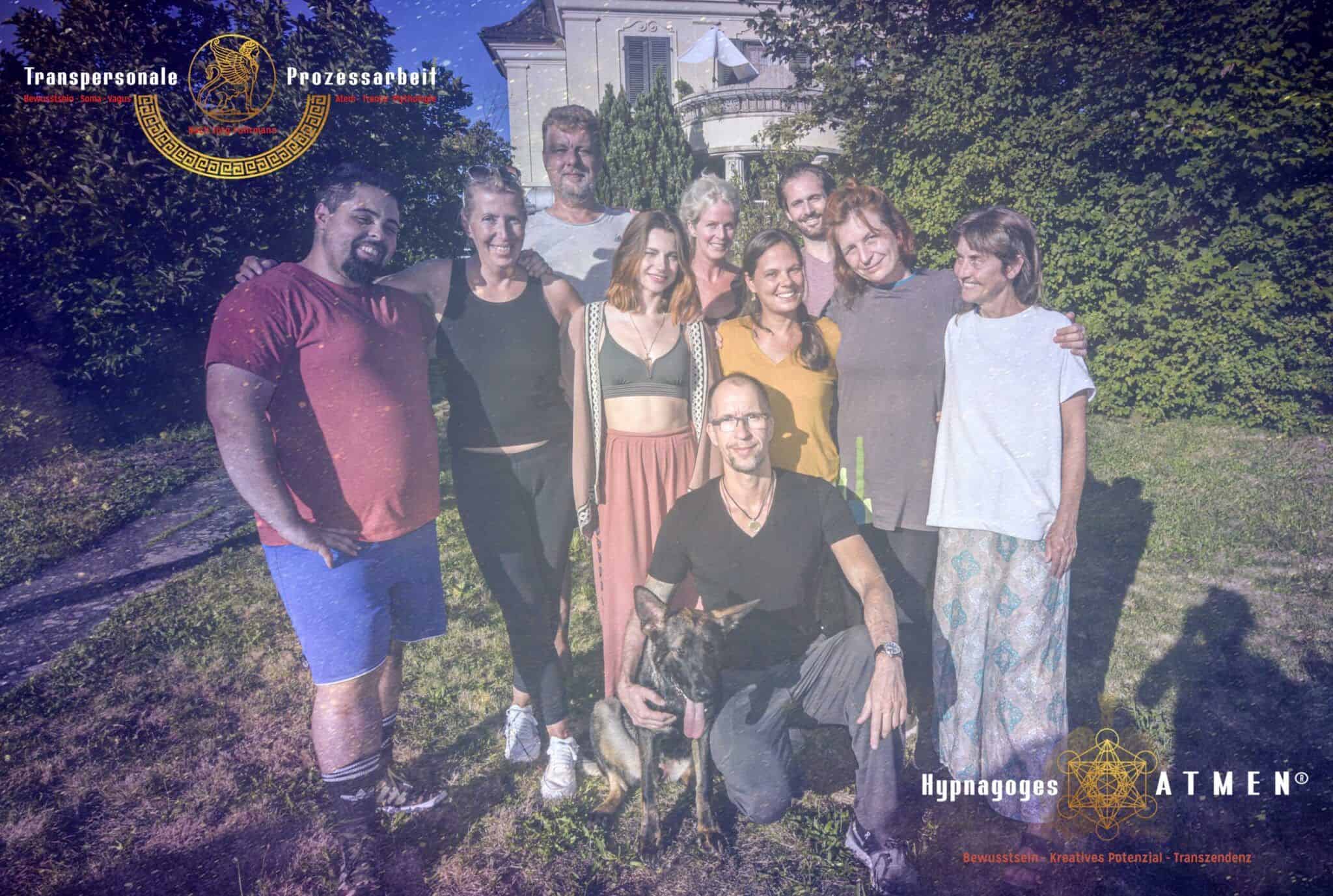 Hypnagoges Atmen Ausbildungsgruppe